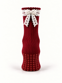Lace Bow Studio Socks