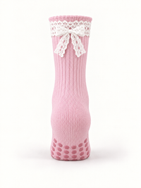 Lace Bow Studio Socks